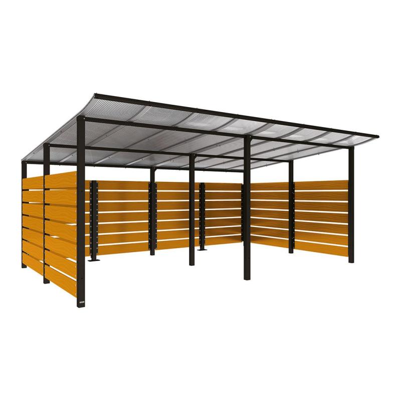 Procity Modulo Multi Purpose Bin Shelter - Bolt Down