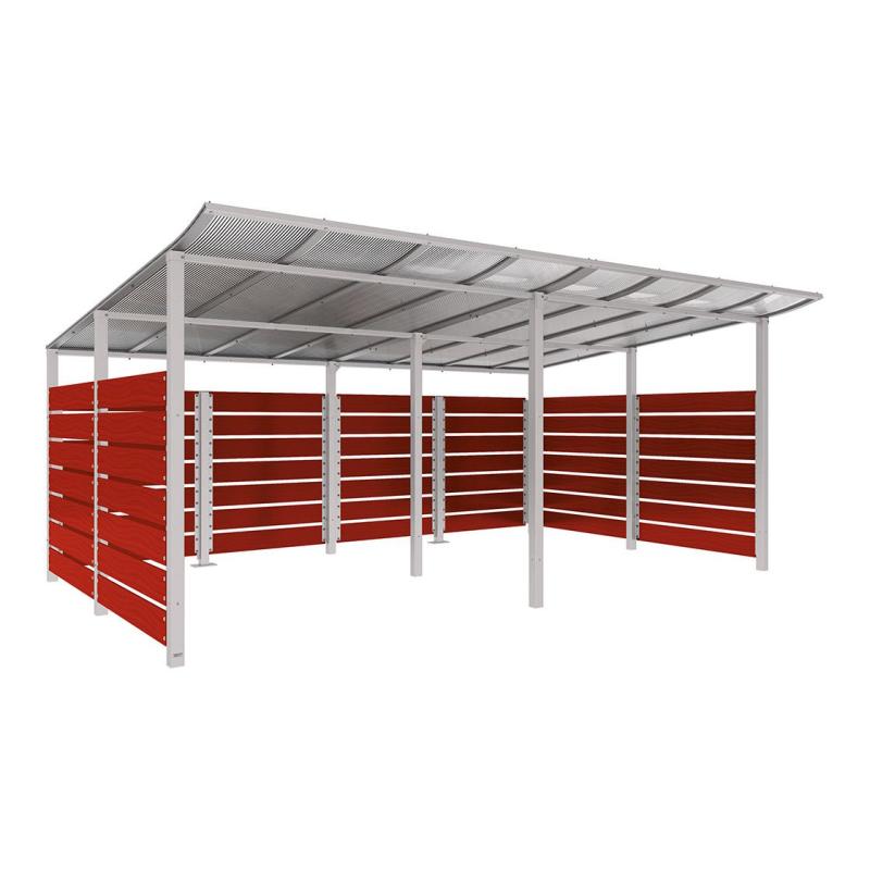 Procity Modulo Multi Purpose Bin Shelter - Bolt Down