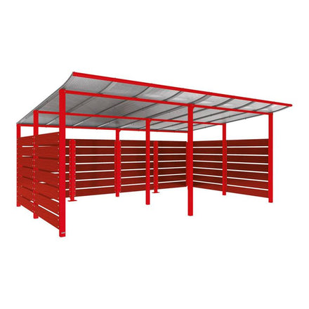 Procity Modulo Multi Purpose Bin Shelter - Bolt Down