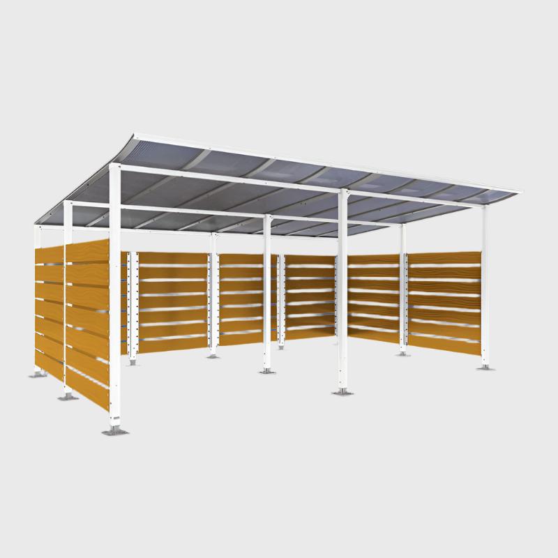 Procity Modulo Multi Purpose Bin Shelter - Bolt Down