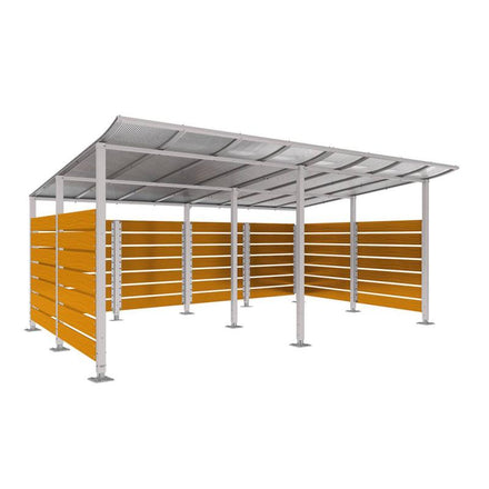 Procity Modulo Multi Purpose Bin Shelter - Bolt Down