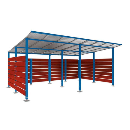 Procity Modulo Multi Purpose Bin Shelter - Bolt Down