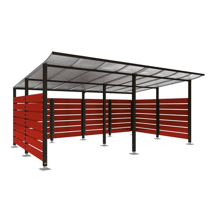 Procity Modulo Multi Purpose Bin Shelter - Bolt Down