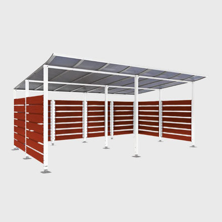 Procity Modulo Multi Purpose Bin Shelter - Bolt Down