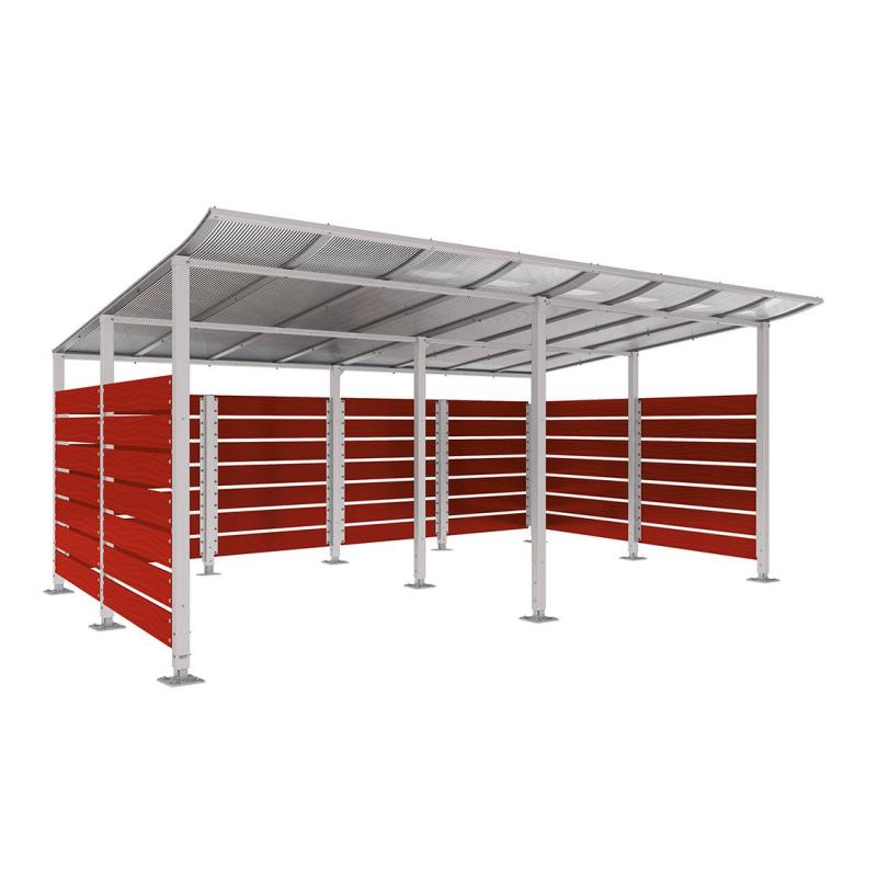 Procity Modulo Multi Purpose Bin Shelter - Bolt Down