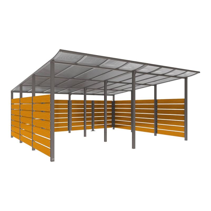 Procity Modulo Multi Purpose Bin Shelter - Bolt Down