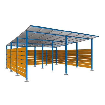 Procity Modulo Multi Purpose Bin Shelter - Bolt Down