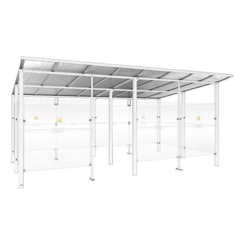 Procity Modulo Modern Smoking Shelter