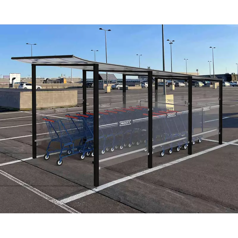 Procity Modulo Trolley Bay Shelter - 4800mm