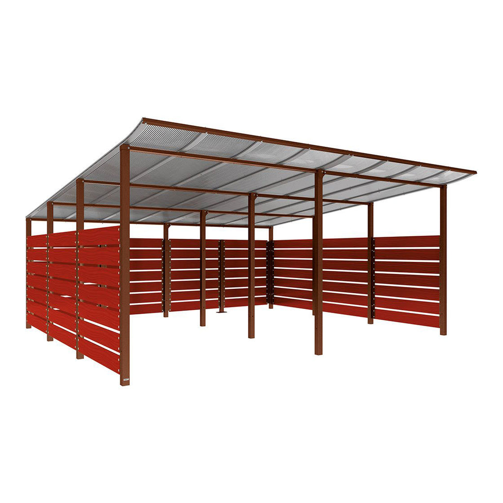 Procity Modulo Multi Purpose Bin Shelter - Cast In