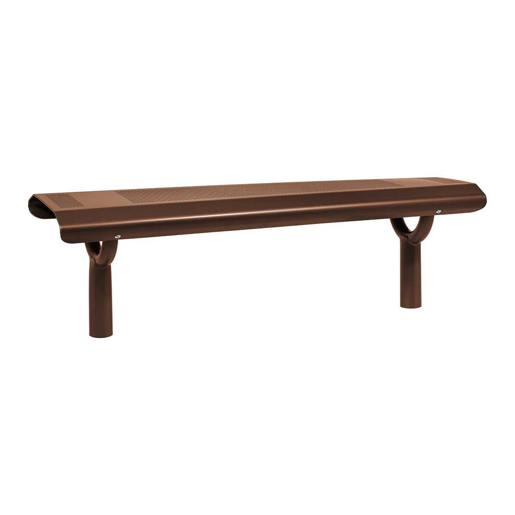 Procity Oslo Backless Bench 1.5m (Chocolate Brown RAL 8017)