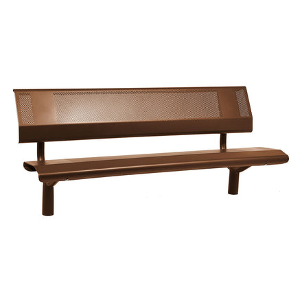 Procity Oslo Seat Bench (1.8m / Chocolate Brown RAL 8017)