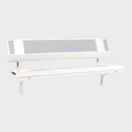 Procity Oslo Seat Bench (1.8m / Pure White RAL 9010)