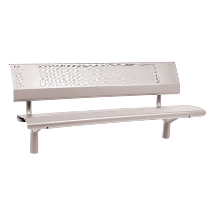 Procity Oslo Seat Bench (1.8m / Silk Grey RAL 7044)