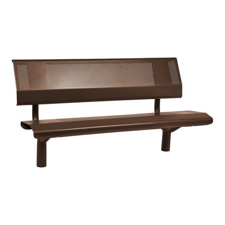 Procity Oslo Seat Bench (1.5m / Chocolate Brown RAL 8017)