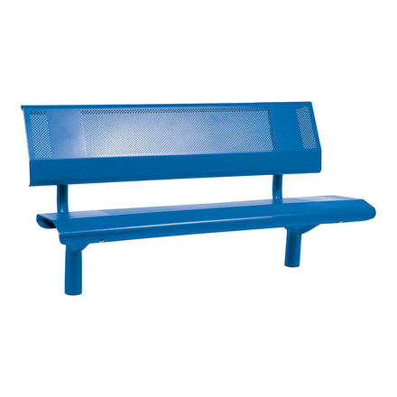 Procity Oslo Seat Bench (1.5m / Gentian Blue RAL 5010)