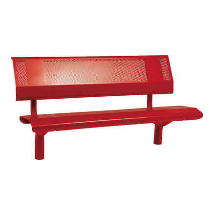 Procity Oslo Seat Bench (1.5m / Maroon RAL 3004)