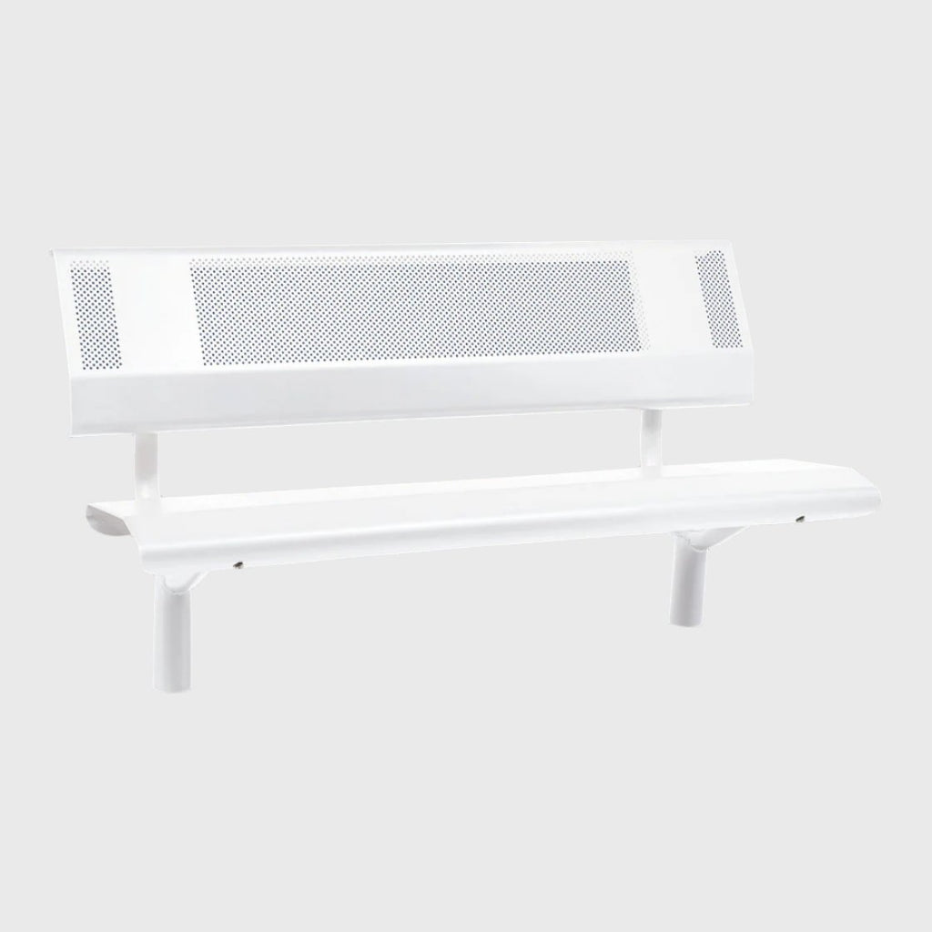 Procity Oslo Seat Bench (1.5m / Pure White RAL 9010)