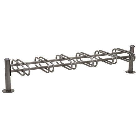 Province Double Sided Bike Rack  Galvanised & Painted (12 BIkes / Agora / Procity Grey)