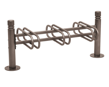 Province Double Sided Bike Rack  Galvanised & Painted