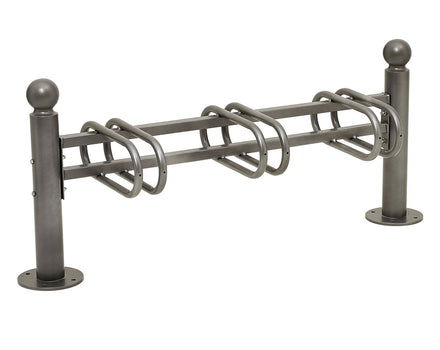 Province Bike Rack - Single Direction - Galvanised & Painted