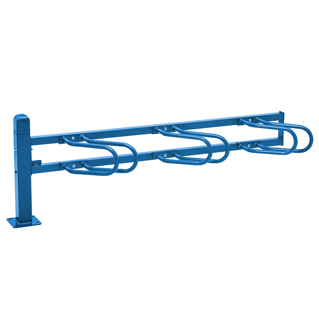 Conviviale  Bike Rack 3 Space Extension Galvanised & Painted (Blue RAL 5010)