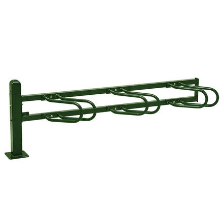 Conviviale  Bike Rack 3 Space Extension Galvanised & Painted (Green RAL 6005)