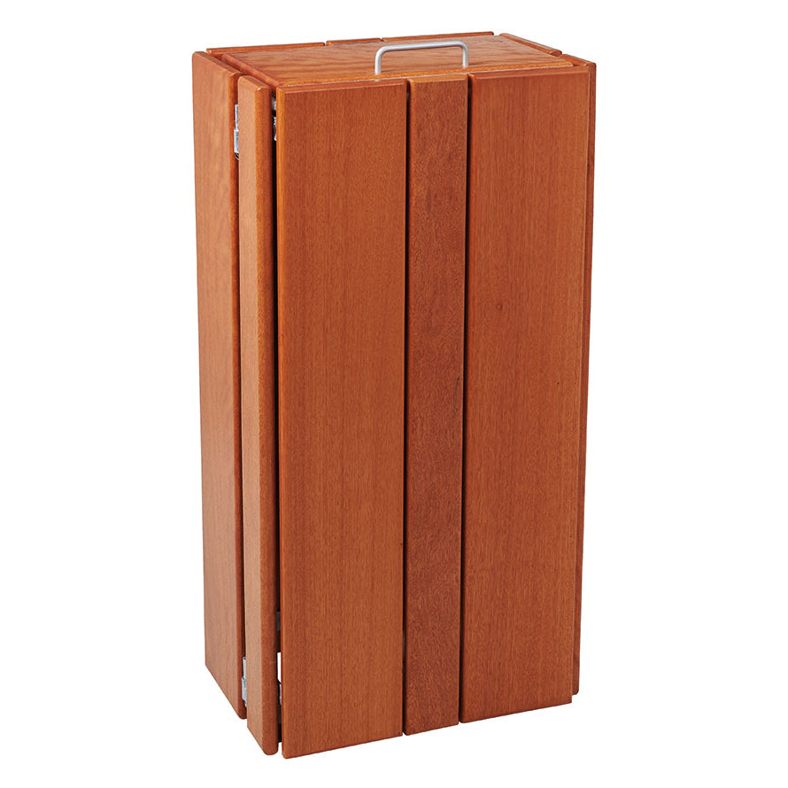 Procity Seville Rectangular Litter Bin 100L (Light Oak Stained Hardwood)