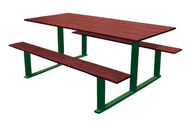 Procity Riga Picnic Bench (Standard / Moss Green RAL 6005)