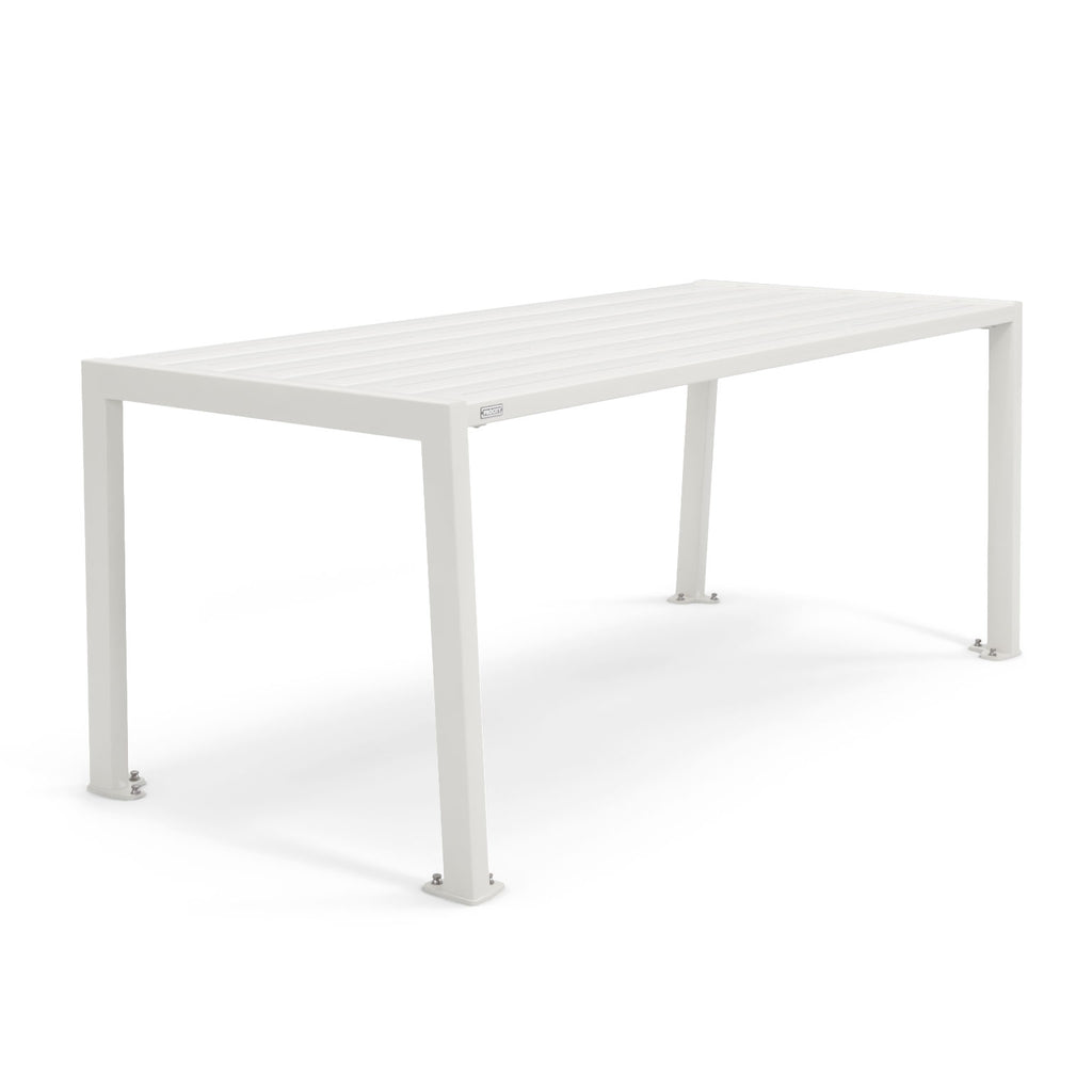 Procity Silaos Picnic Bench 1.8m Table Only Silk Grey RAL 7044 Galvanised Silk Grey RAL 7044