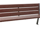 Procity Silaos Steel & Recycled Plastic Seat Bench 1.8m