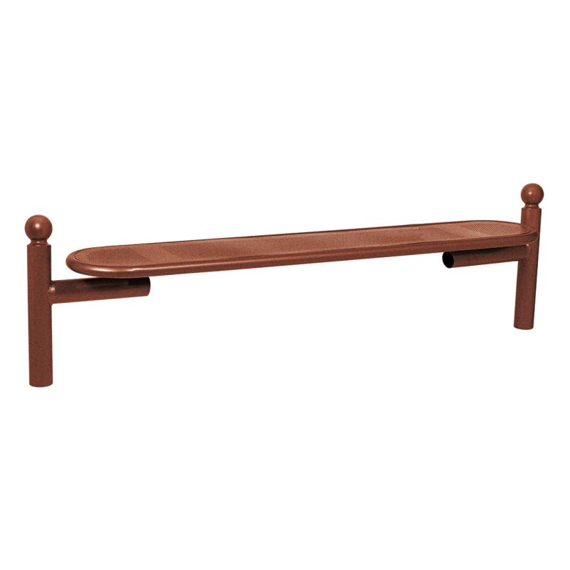 Procity Estoril Backless Bench 1.8m (Sphere / Corten Effect)