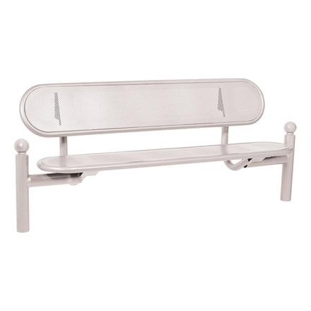 Procity Estoril Seat Bench 1.8m (Sphere / Silk Grey RAL 7044)