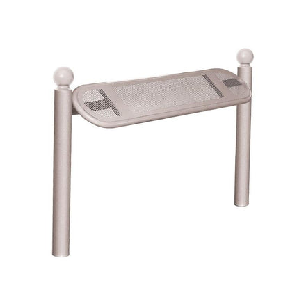 Procity Estoril Perch Bench 0.9m (Sphere / Silk Grey RAL 7044)