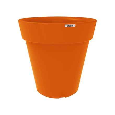 Procity Large Plastic Heritage Planter (800mm (At Rim) / Traffic Orange - RAL 2009)
