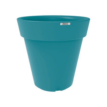 Procity Large Plastic Heritage Planter (800mm (At Rim) / Turquoise Blue - RAL 5018)