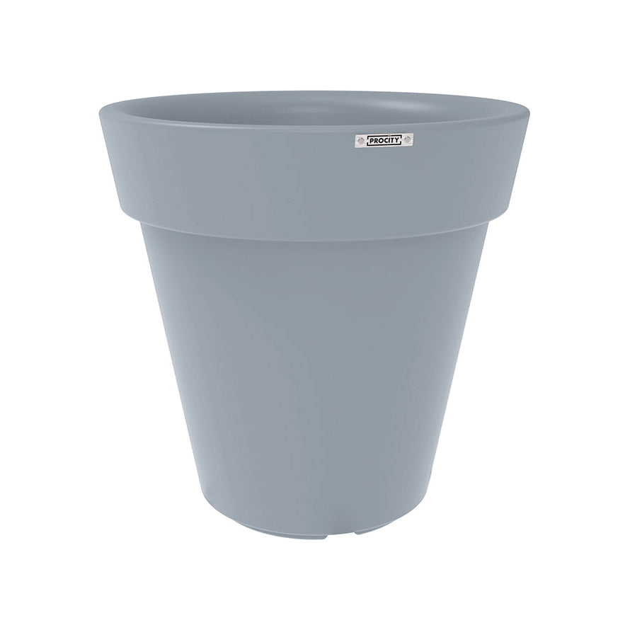 Procity Large Plastic Heritage Planter (800mm (At Rim) / Window Grey - RAL 7040)