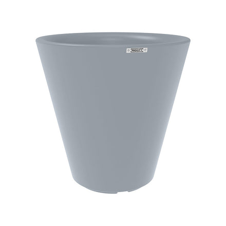 Procity Large Plastic Tradition Planter (800mm (At Rim) / Window Grey - RAL 7040)