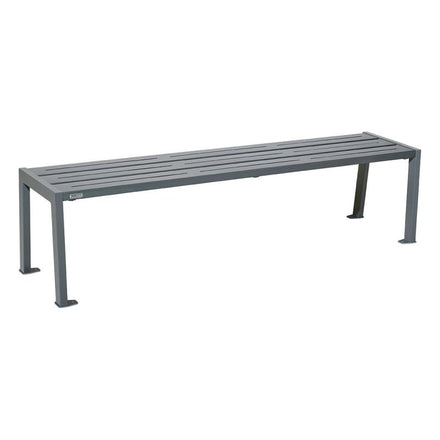 Procity Silaos Backless Bench (1.8m / Galvanised Procity Grey / Procity Grey)