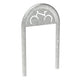 60mm Trombone Bike Stand With Cycle Symbol Cast In - Galvanised