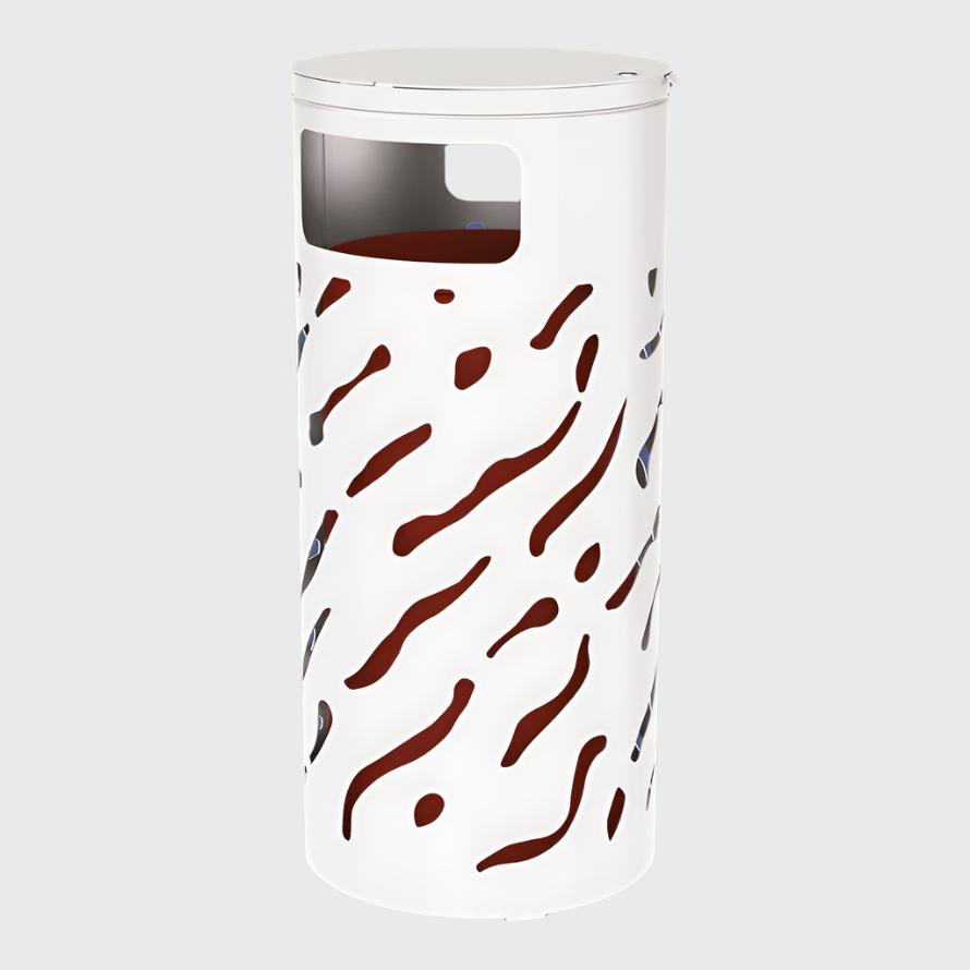 High Capacity Round Procity Venice High Capacity Round Litter Bin – Start Safety UK