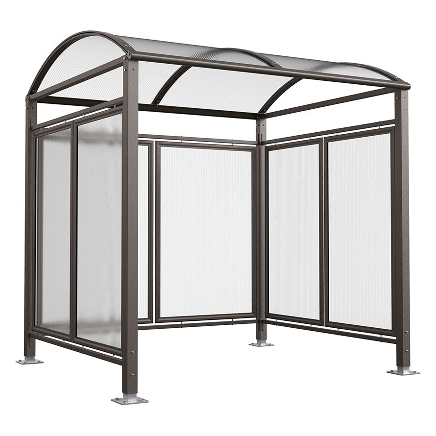 Procity Venue Smoking Shelter (2500mm / Galvanised & Powder Coated Procity Grey)