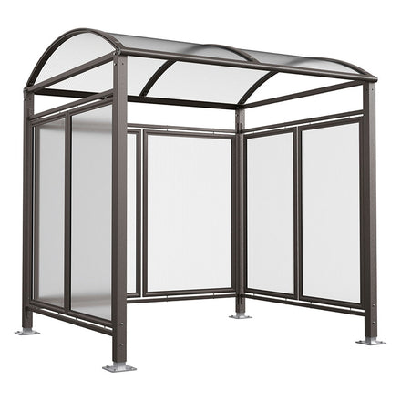 Procity Venue Smoking Shelter (2500mm / Galvanised & Powder Coated Procity Grey)