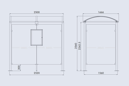 Procity Voute Bus Shelter