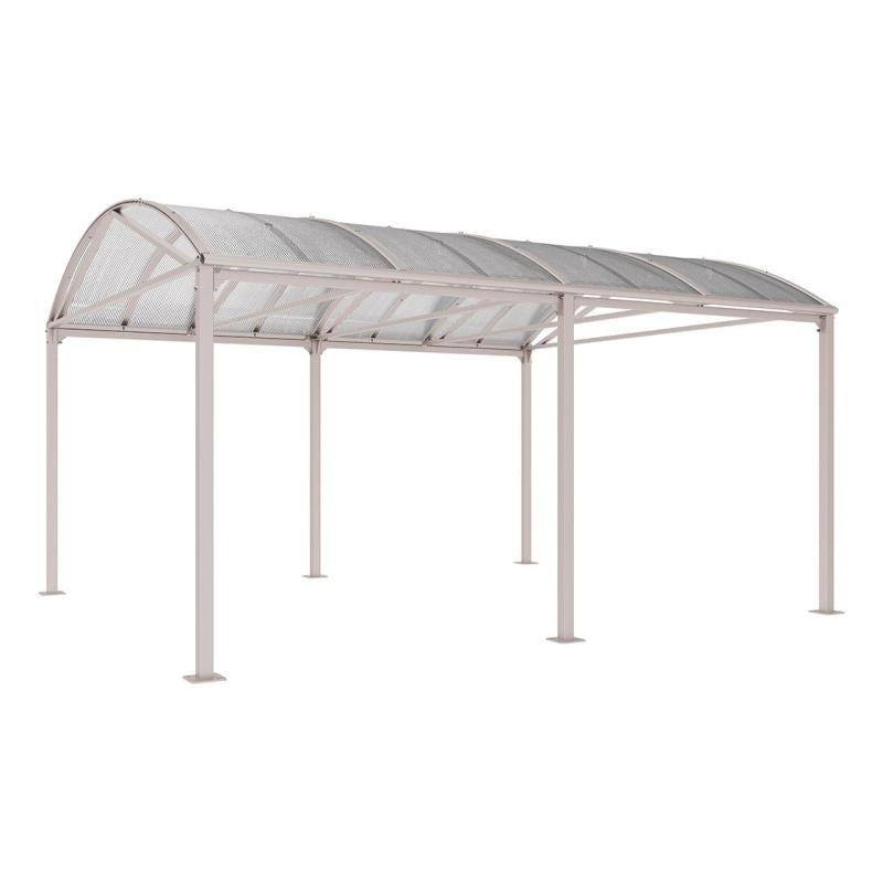 Procity Voute XXL Bike Shelter (No Cladding) Galvanised & Painted