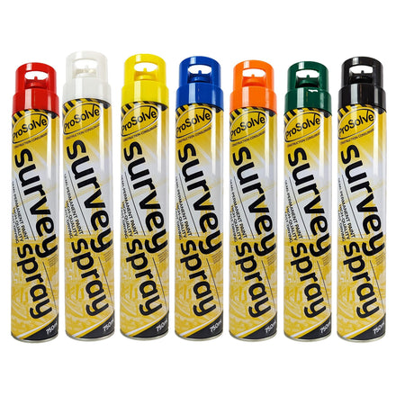 ProSolve Survey Paint Invertible Aerosol Spray (Acrylic) 750ml