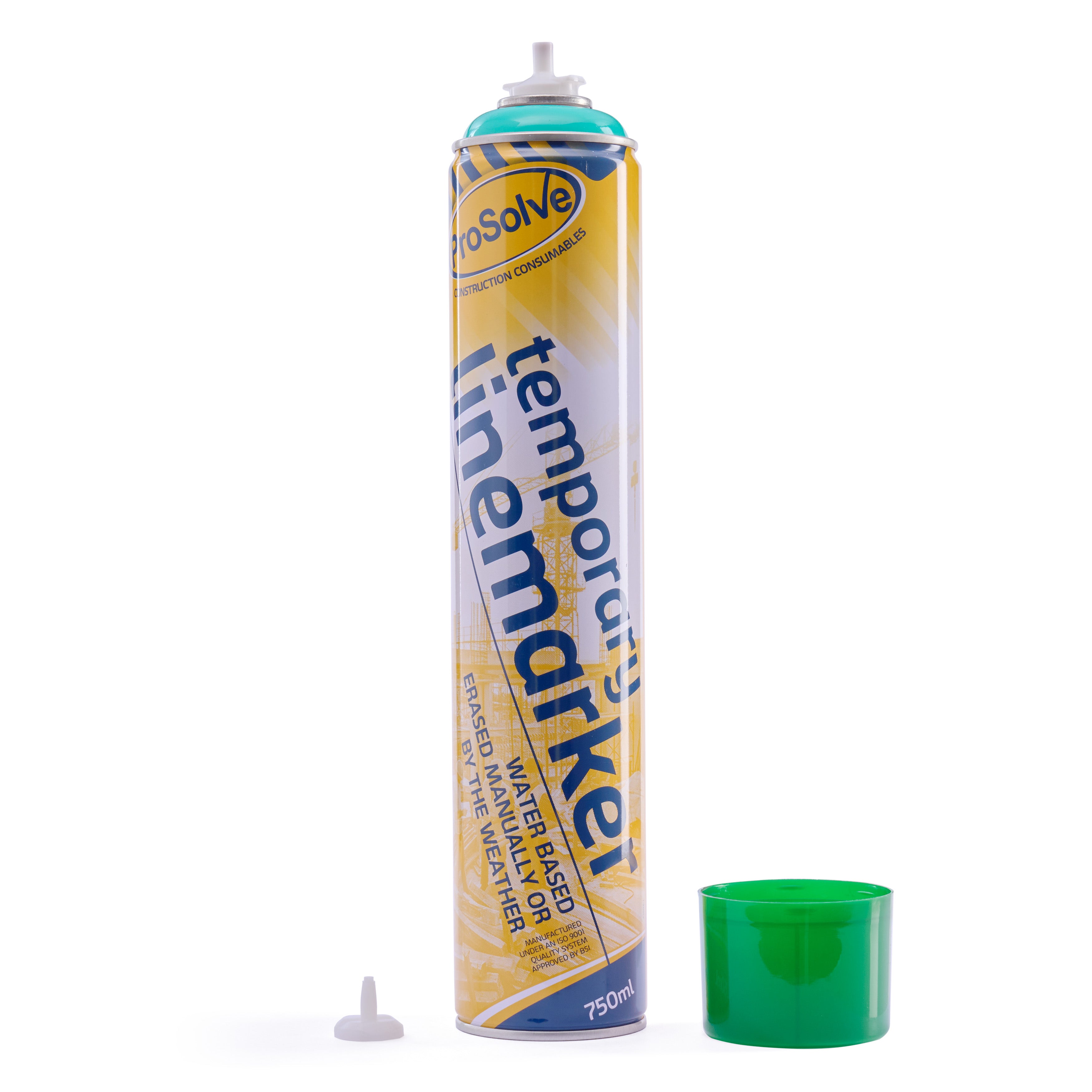 ProSolve Green Temporary Line Marking Paint (Water Based) 750ml – Start ...