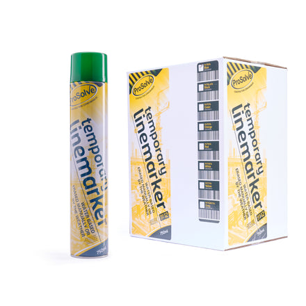 ProSolve Green Temporary Line Marking Paint (Water Based) 750ml