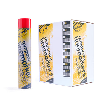 ProSolve Red SiteMarker Semi-Permanent Marking Paint (Acrylic) 750ml