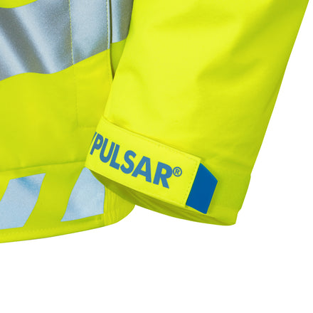 Pulsar Evolution Hi Vis Yellow 3 Layer Bomber Jacket EVO103